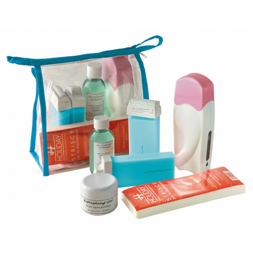 BEAUTY SET PATRONE WAXING BLAU